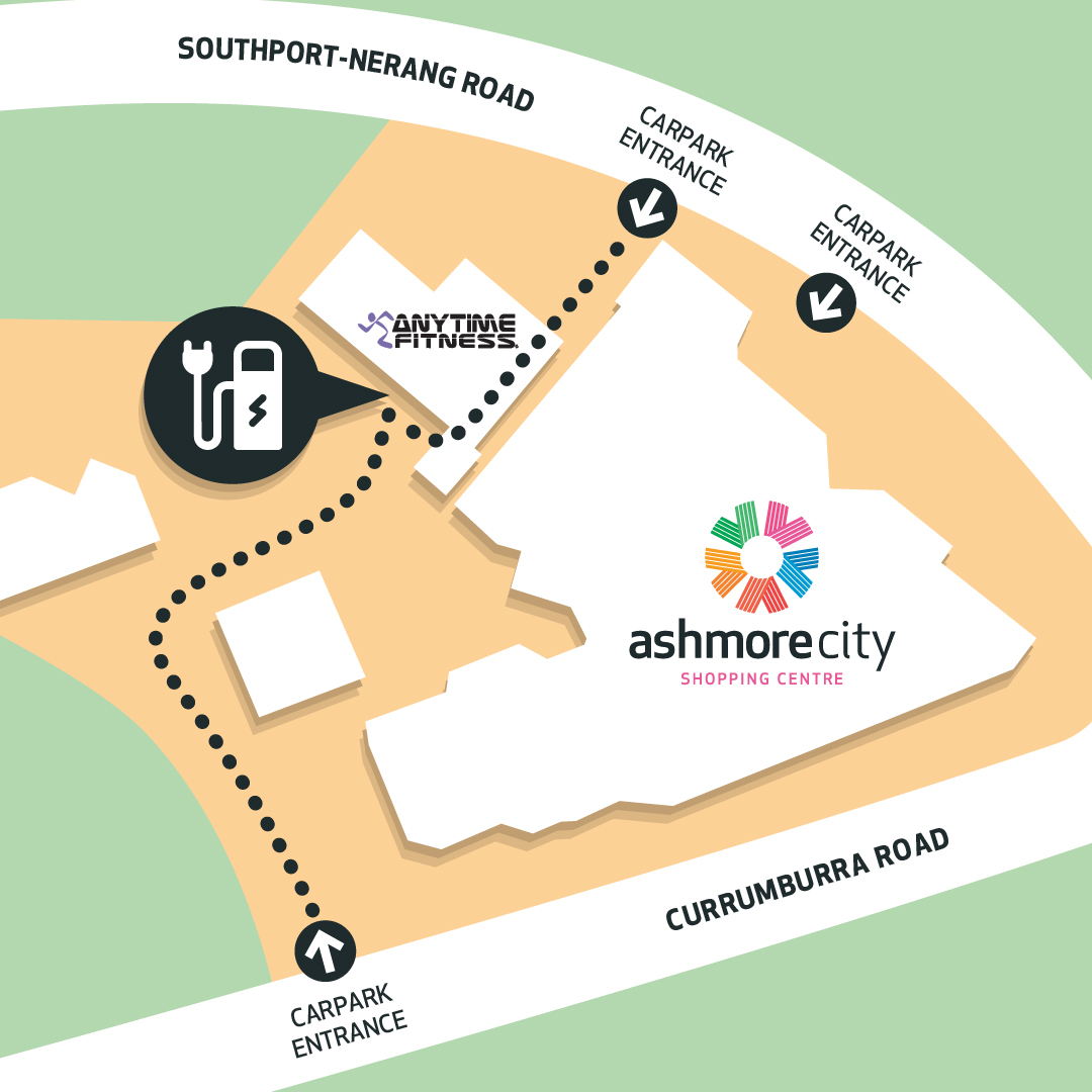 Fast EV charging now available at Ashmore City! – Ashmore City Shopping ...